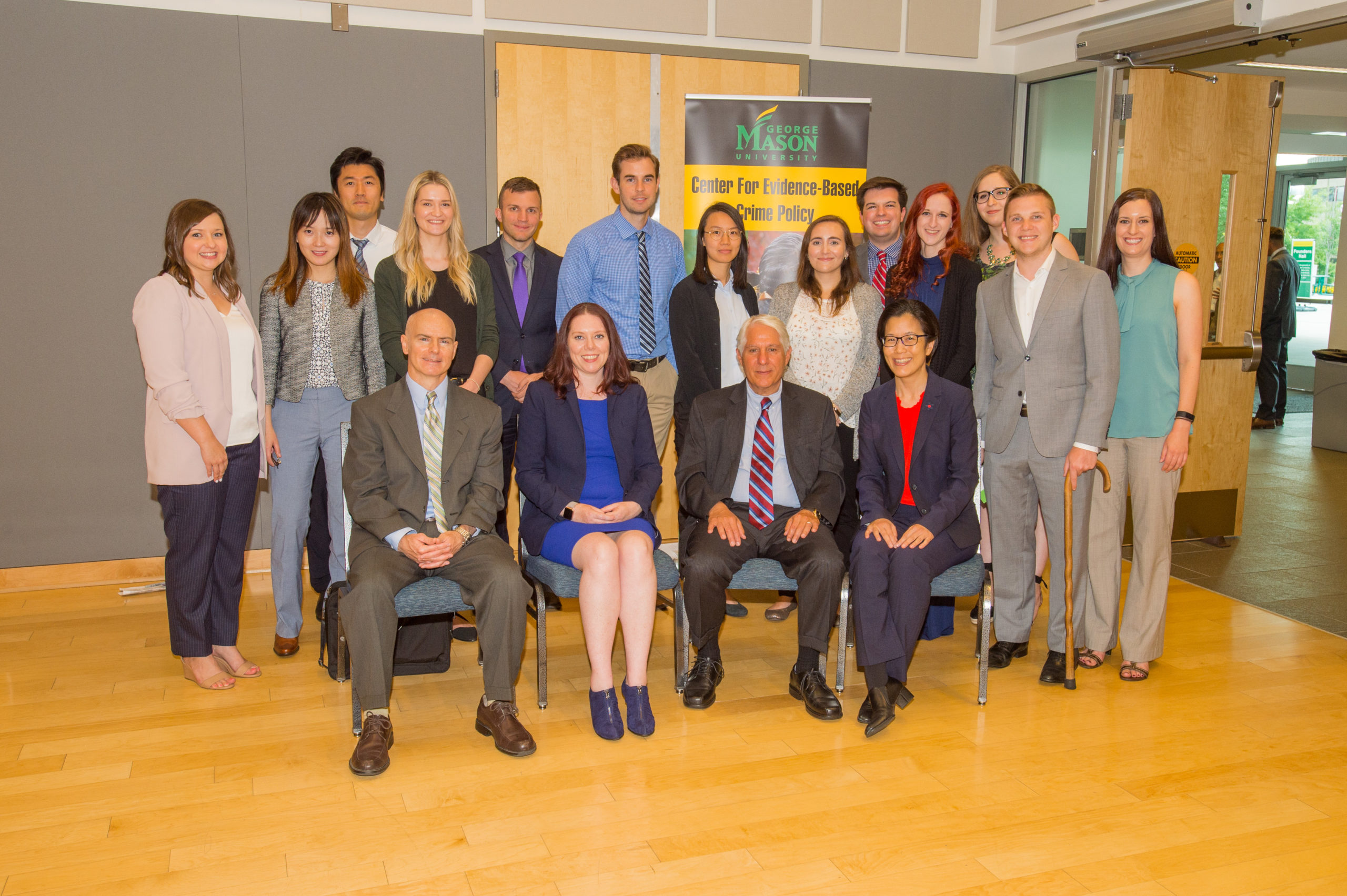 George Mason University, Department of Criminology, Law, and Society - Center for Evidenced-Based Crime Policy 2019 Symposium and Awards Ceremony, at the GMU Arlington Campus, Thursday, June 27, 2019.(Photo by Max Taylor)