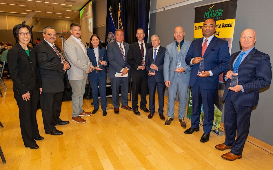 The 2022 Evidence-Based Policing Hall of Fame Inductees (Photo by Max Taylor)